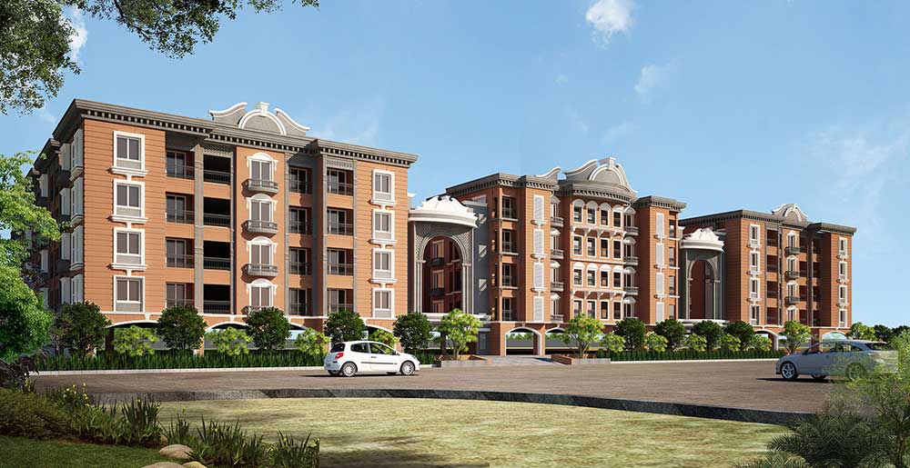 Residential apartment complex
